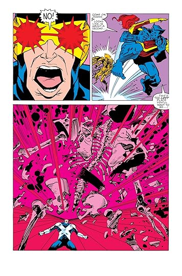Cyclops blows up Sinister