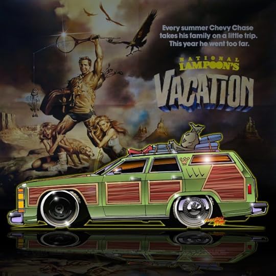 National Lampoon Family Truckster Concept Art Fireball Tim Garage