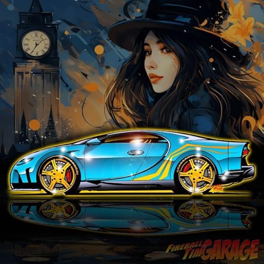 Bugatti CHiron Concept Art by Fireball Tim Garage