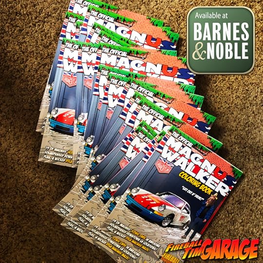 Magnus Walker Coloring Book