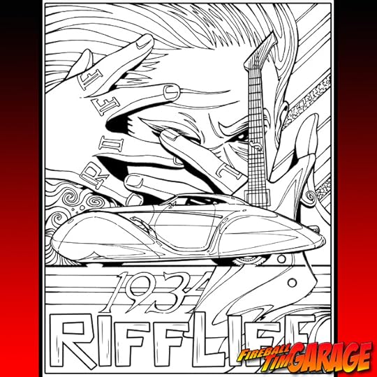 James Hetfield Concept Art by Fireball Tim Garage