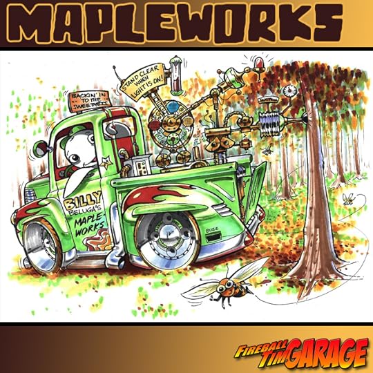 Zany Zipster Concept Art by Fireball Tim Garage