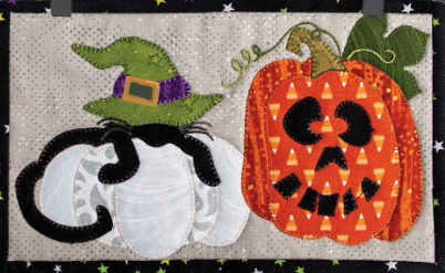 Patch Abilities Calendar Applique Wall Hanging Patterns & Hardware- October available at Shopnzp.com