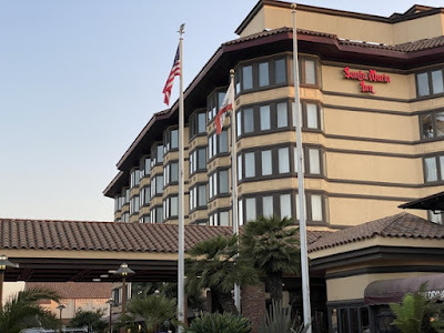 exterior of Historic Santa Maria Inn in Santa Maria, California