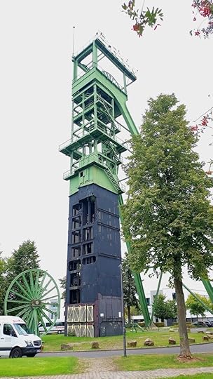 Mineshaft elevator tower Erin