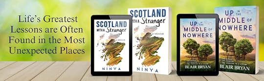 Travel insoired books by blair bryan and teal butterfly press