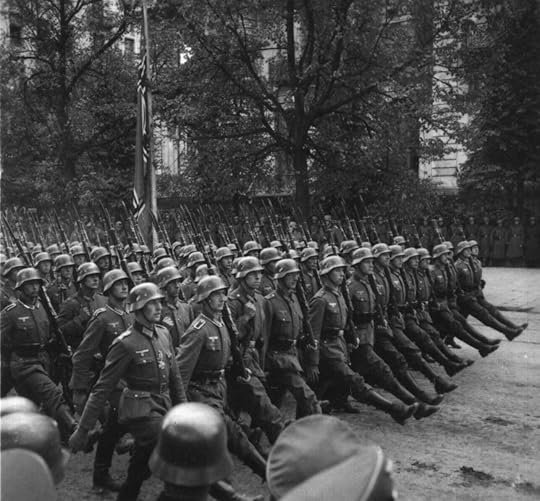 German troops marching through Warsaw, September 1939 (US National Archives: 200-SFF-52)