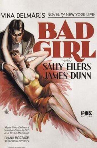 Bad Girl 1931 movie poster