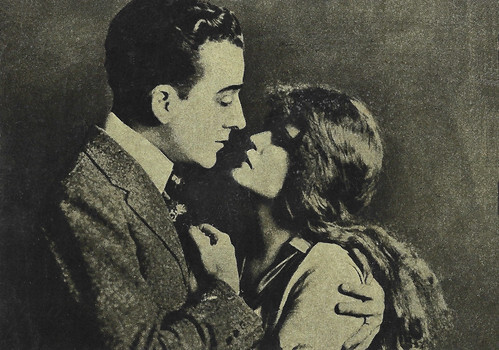 Jack Mulhall and Juanita Hansen in The Brass Bullet (1918)