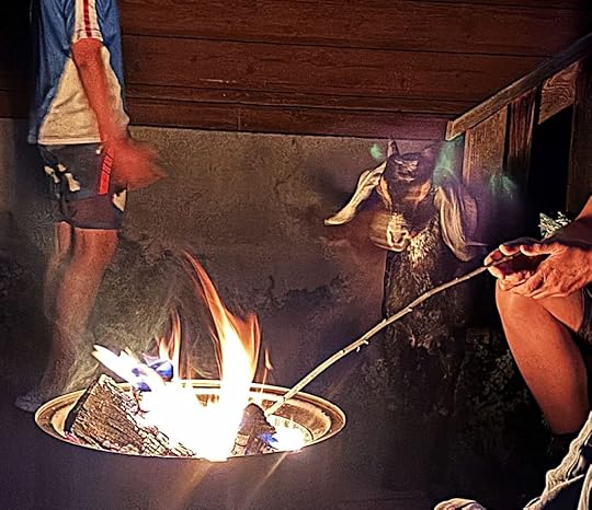 goats who live in a menagerie