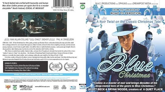 Blue Christmas Blu Ray sleeve.