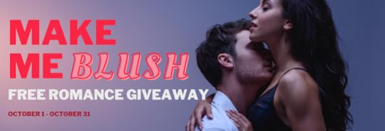 Make Me Blush Free Romance Giveaway October