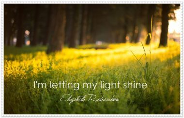letting-my-light-shine POSTER