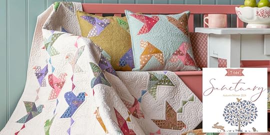 Tilda Sanctuary Fabric available from Nancy Zieman Productions from ShopNZP.com