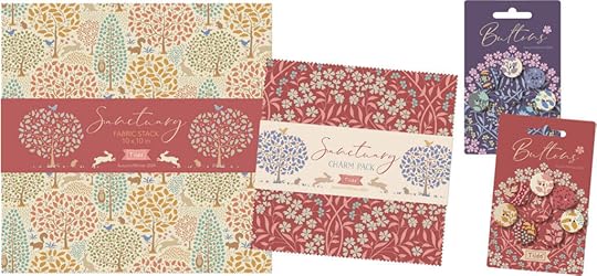 Tilda Sanctuary Fabric available from Nancy Zieman Productions from ShopNZP.com