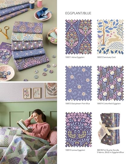 Tilda Sanctuary Fabric available from Nancy Zieman Productions from ShopNZP.com