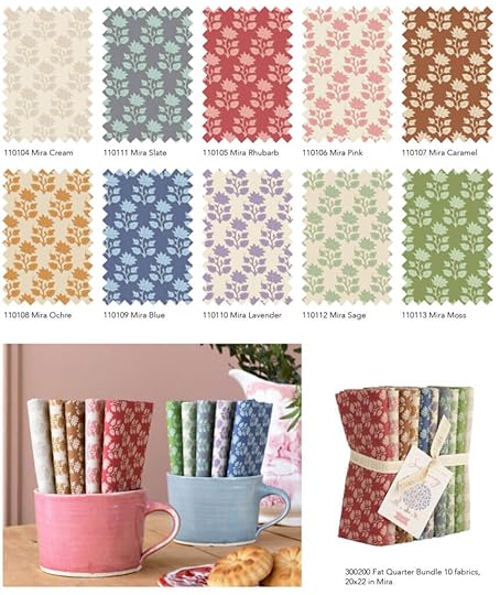 Tilda Sanctuary Fabric available from Nancy Zieman Productions from ShopNZP.com