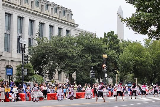 Fiesta DC Parade on Constitution Avenue