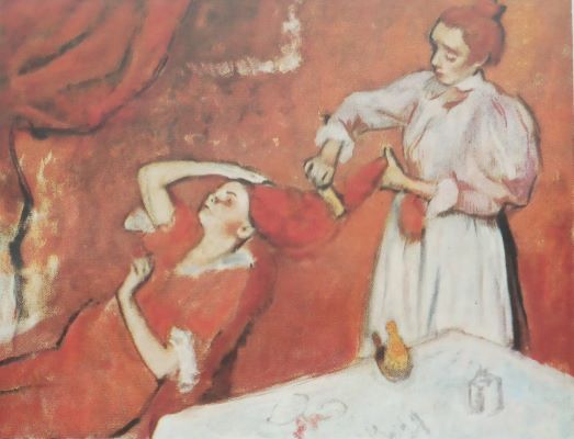 Едгар Дега - Прическата - 1892-95