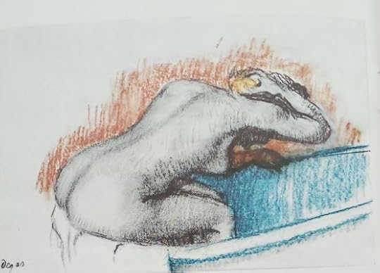 Едгар Дега - Къпеща се жена - 1892