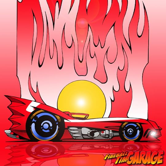 Starsky Bat Concept Art by Fireball Tim Garage