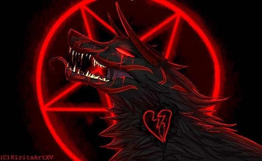Demonic Wolf by KiritaArtXV on DeviantArt