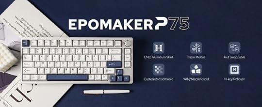Epomaker P75 keyboard