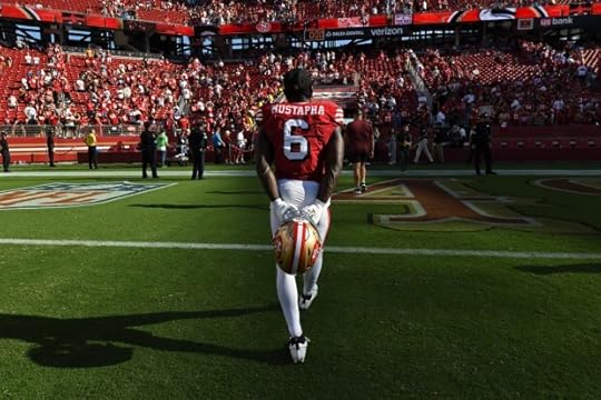 San Francisco 49ers' Malik Mustapha (6) walks off the field after being defeated by the Arizona Cardinals during their NFL game at Levi's Stadium in Santa Clara, Calif., on Sunday, Oct. 6, 2024. The Arizona Cardinals defeated the San Francisco 49ers 24-23. (Jose Carlos Fajardo/Bay Area News Group)