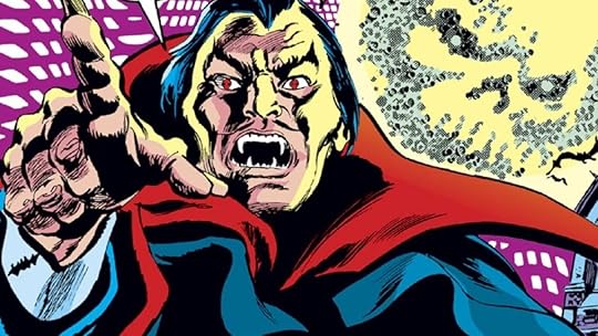 Dracula in his Marvel Comics series Tomb of Dracula. Art by Gene Colan.