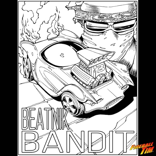 Beatnik Bandit Concept Art by Fireball Tim Garage