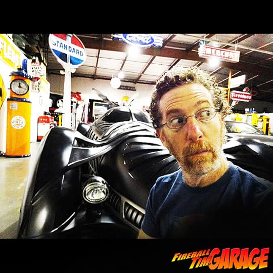 Batman Forever Batmobile Fireball Tim Garage