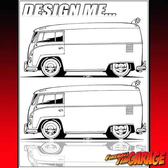 VDub Buses Concept Art by Fireball Tim Garage