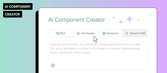 generate ui with ai and get code