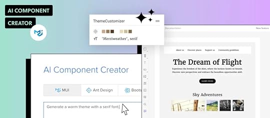 generate ui with ai mui theme