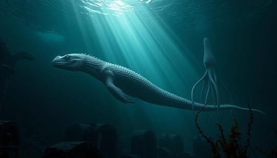 Loch Ness Monster and giant squid legends