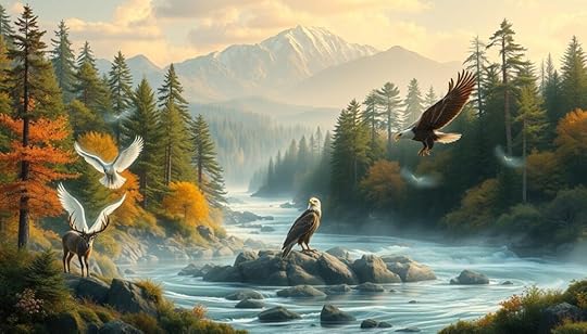 Native American myths celebrating nature and spirituality