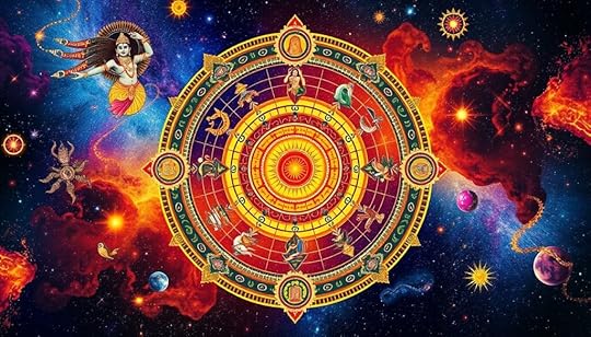 Indian mythology cosmic cycles