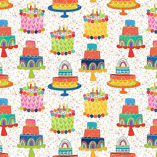 Let's Eat Cake! Fabric at Nancy Zieman Productions available at ShopNZP.com