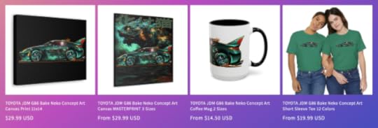 Toyota G96 Concept Art by Fireball Tim Garage