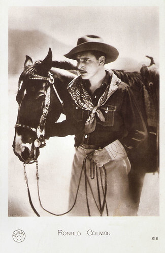 Ronald Colman in The Winning of Barbara Worth (1926)