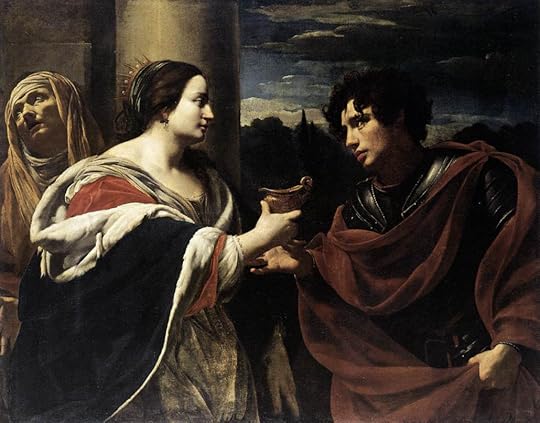 Simon Vouet / Sophonisba receiving the poisoned chalice, Public domain, via Wikimedia Commons