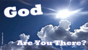 Reasoning skills. God, are You there?