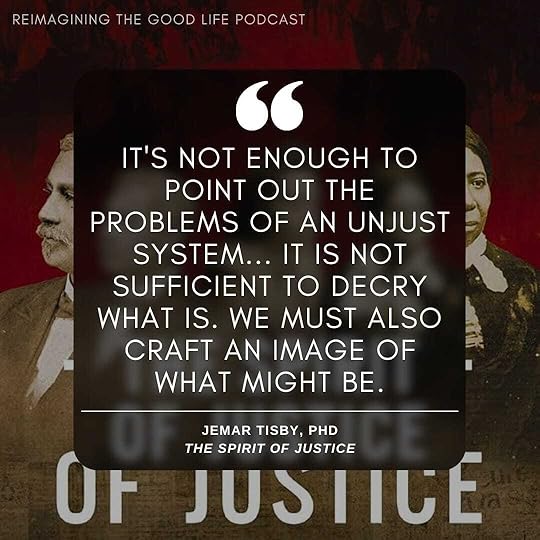 A graphic featuring a quote from Jemar Tisby, PhD, from 