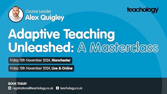 Adaptive teaching and the power of anticipation