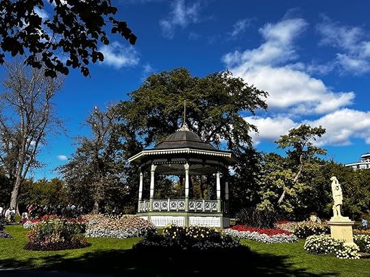 Bandstand and gardens