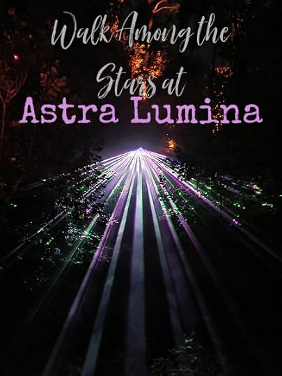 Astra Lumina is an interactive, multi-sensory light installation that you walk through. It has 10 stops of different cosmic vignettes.