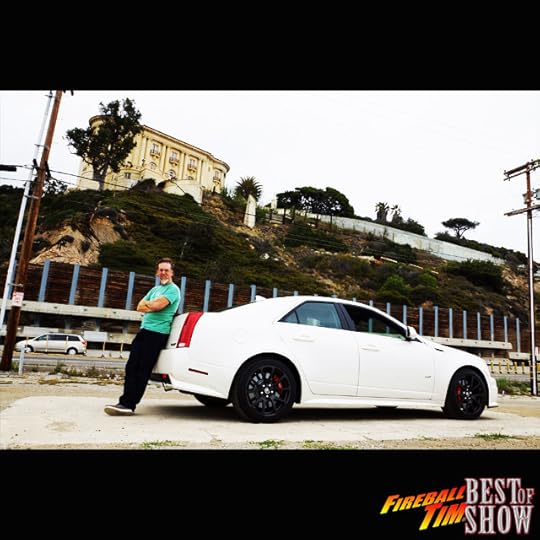 Fireball Tim and a Cadillac CTS-V
