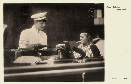 Gustav Fröhlich and Liane Haid in Ich will nicht wissen, wer du bist (1932)