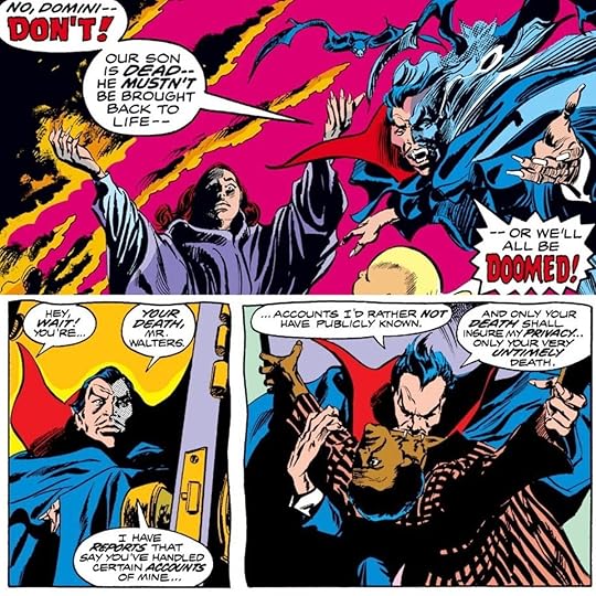 Gene Colan's art from the '70s Tomb of Dracula series.