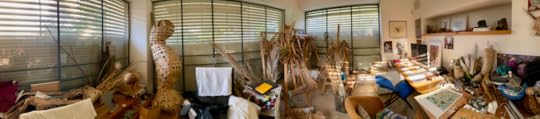 A panoramic view for a better understanding of the mess